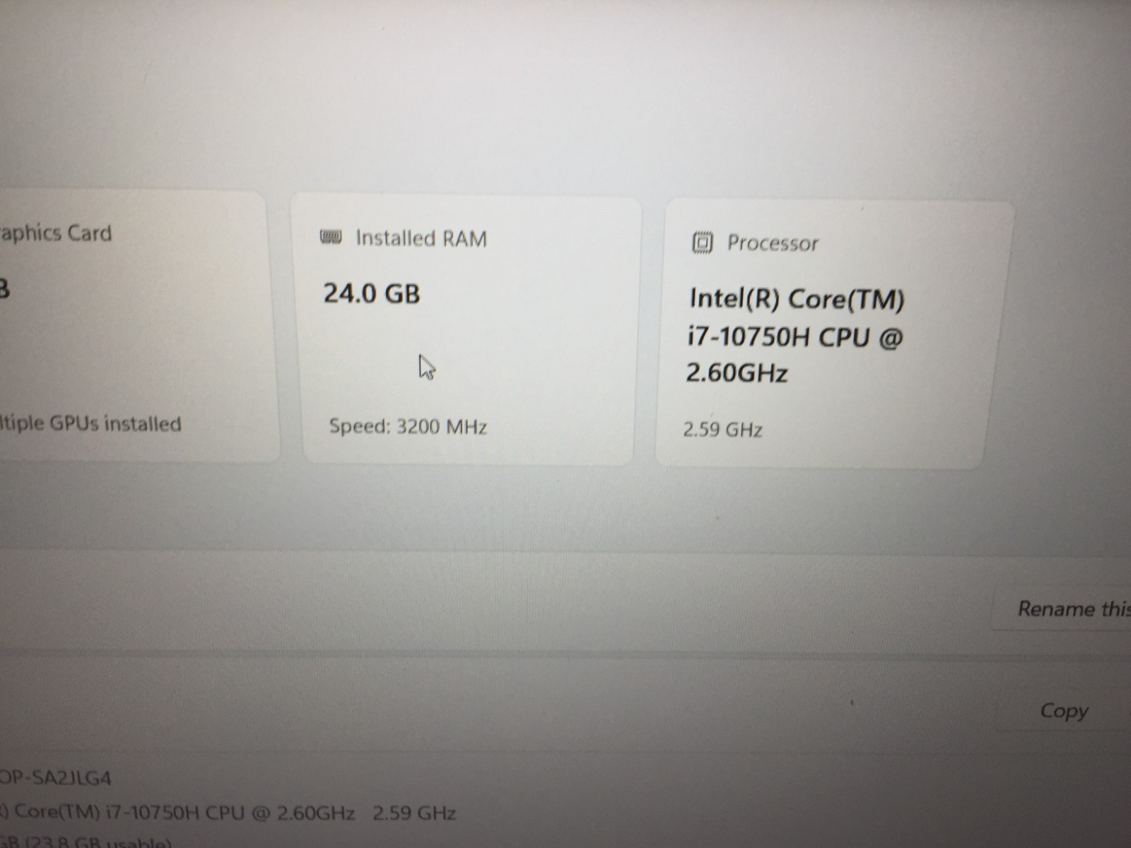 MSI MS-16W2 GF65 THIN 10UE i7 15.6′ NVIDIA RTX 3060