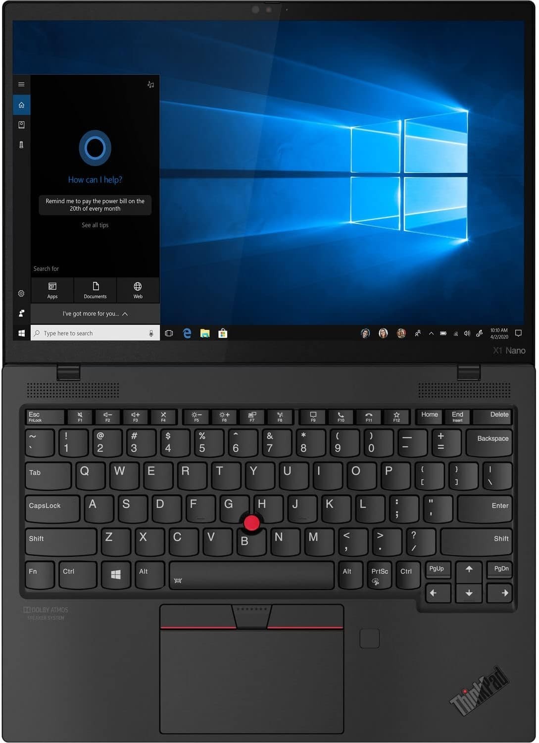 Lenovo ThinkPad X1 Nano Laptop PC 13″ i7 16GB 256GB SSD Backlit Key Pro