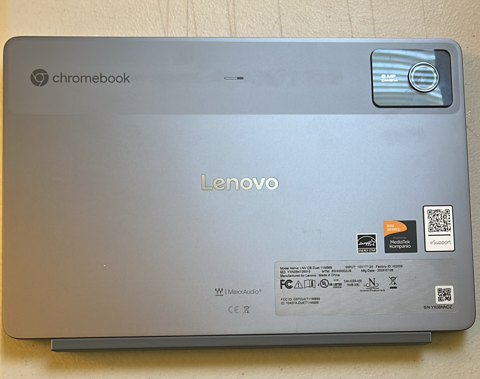 Lenovo Chromebook Duet 11M889 10.95″ 4GB 128GB eMMC 2-in-1 Chromebook Keyboard