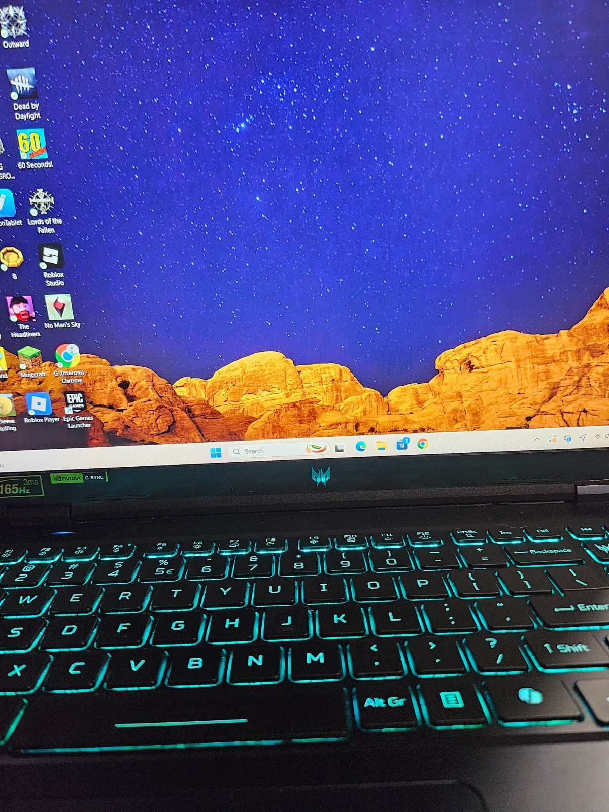 Predator Helios Neo 16 – Acer Product – Great Condition