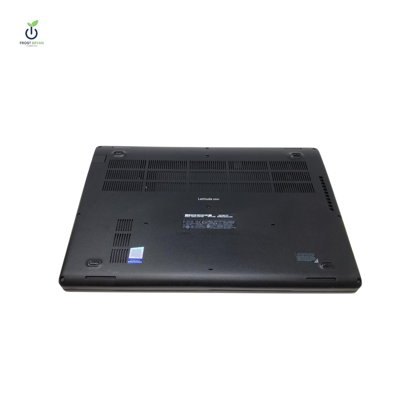 DELL LATITUDE 5500 Laptop i5-8365U@1.60GHz 8 GB 250 GB No OS Grade C [READ]