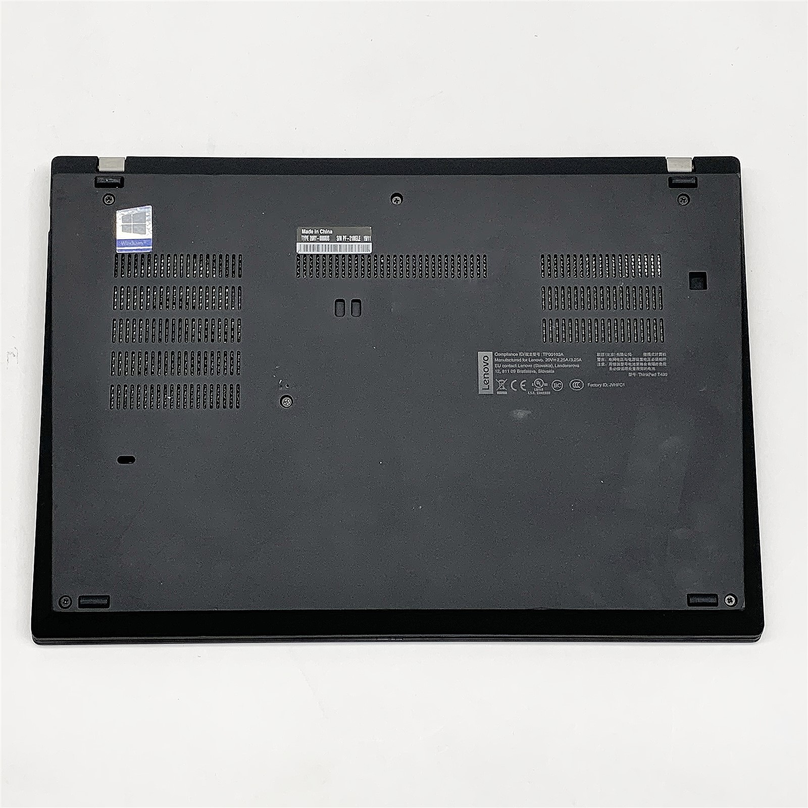 Lenovo ThinkPad T490 Laptop Intel i7 10510U 1.80GHZ 14″ QHD 16GB NO HDD Parts