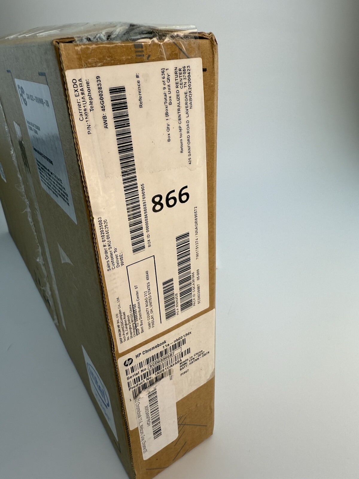 New HP Chromebook 11.6″ HD Intel Celeron N3350, 4GB RAM, 32GB eMMC, Chrome OS