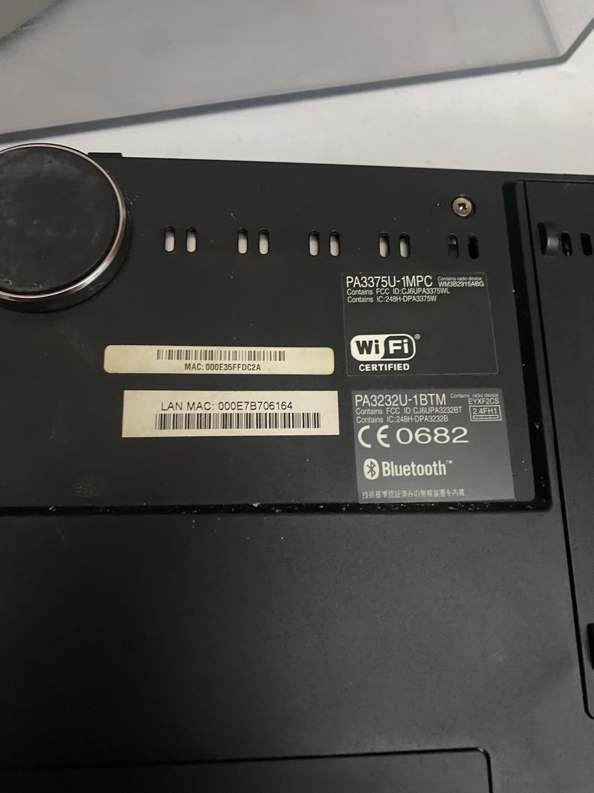 Toshiba Qosmio G20 PQG20C-GS202E Nvidia GeForce 6600 Intel Pentium Laptop