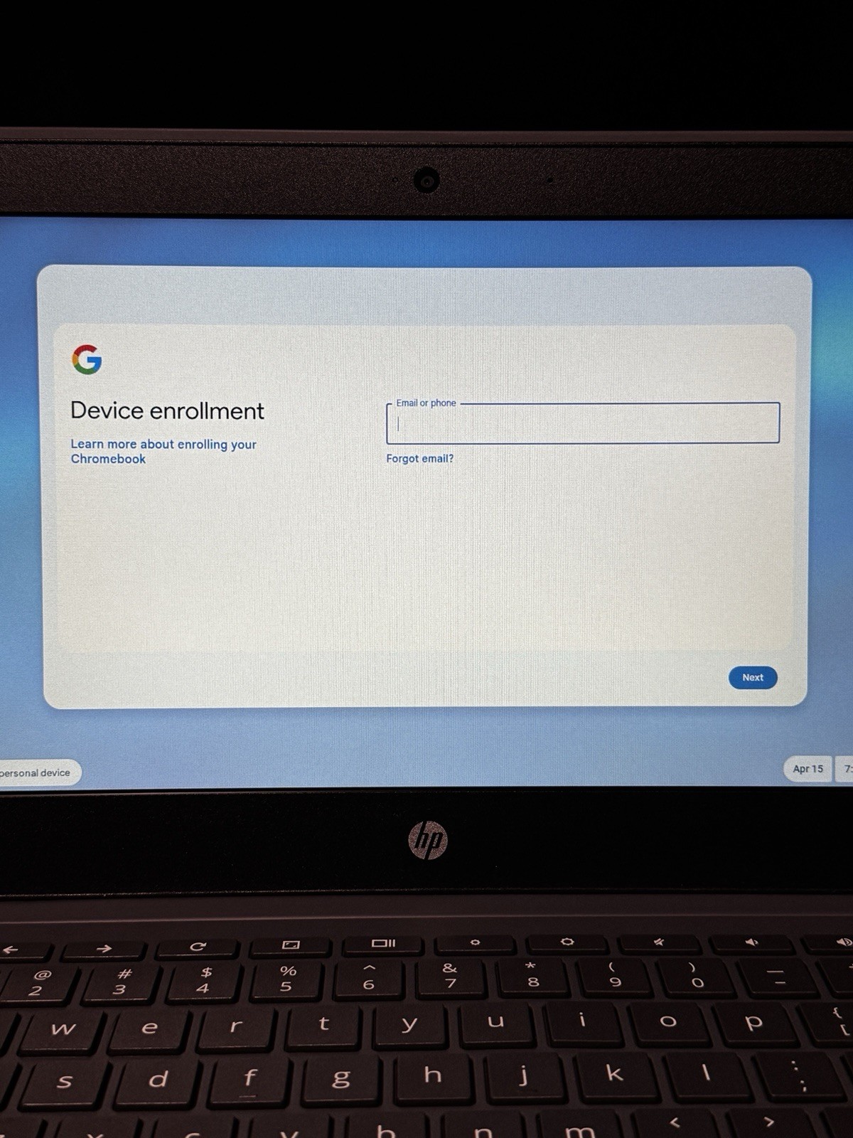 HP Chromebook 11A G8 EE No Charger No Box Up To Date OS