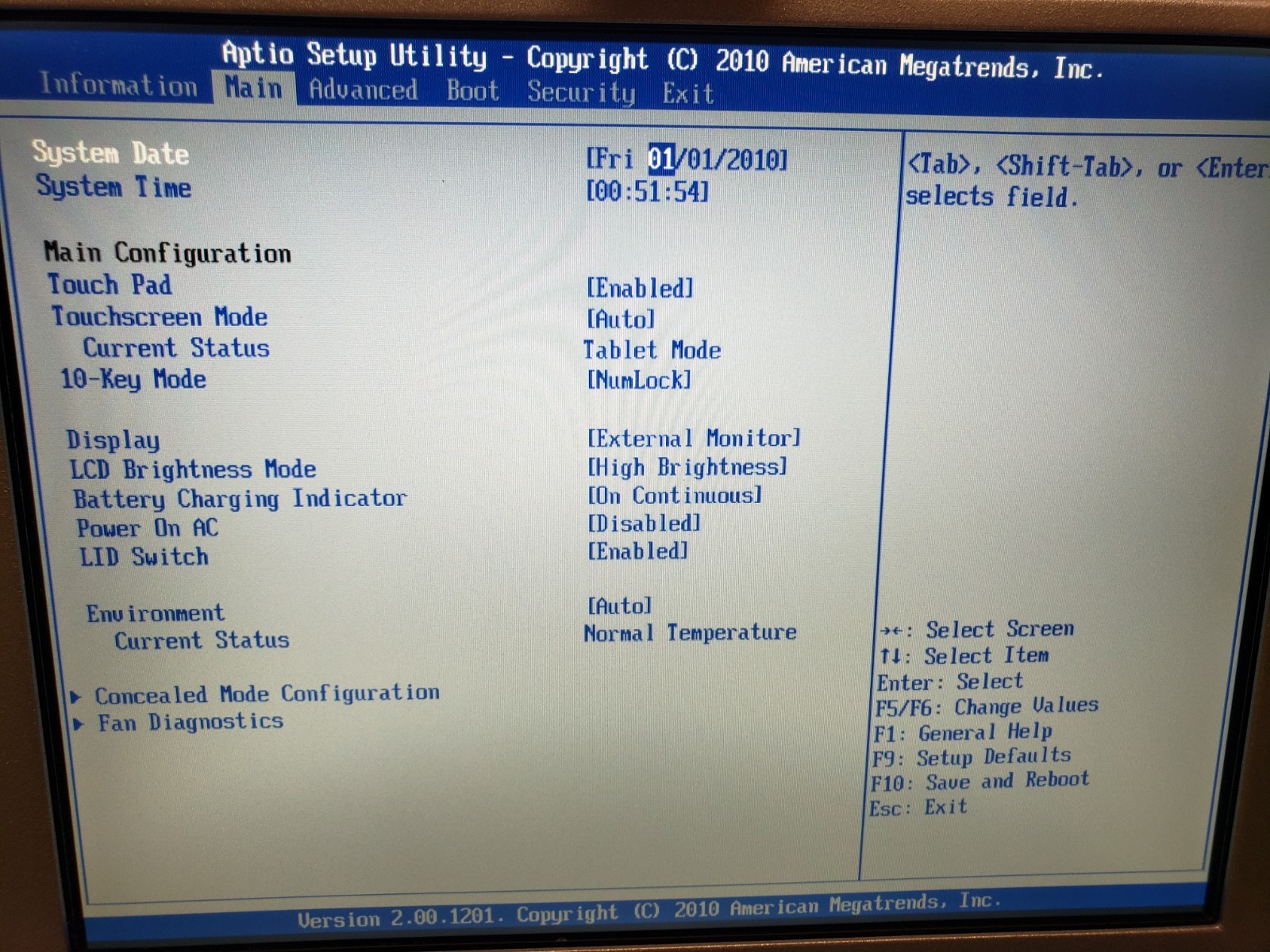 Panasonic Toughbook CF-31 Laptop Intel i5-M520 2GB *No HD, *No Caddy, *READ