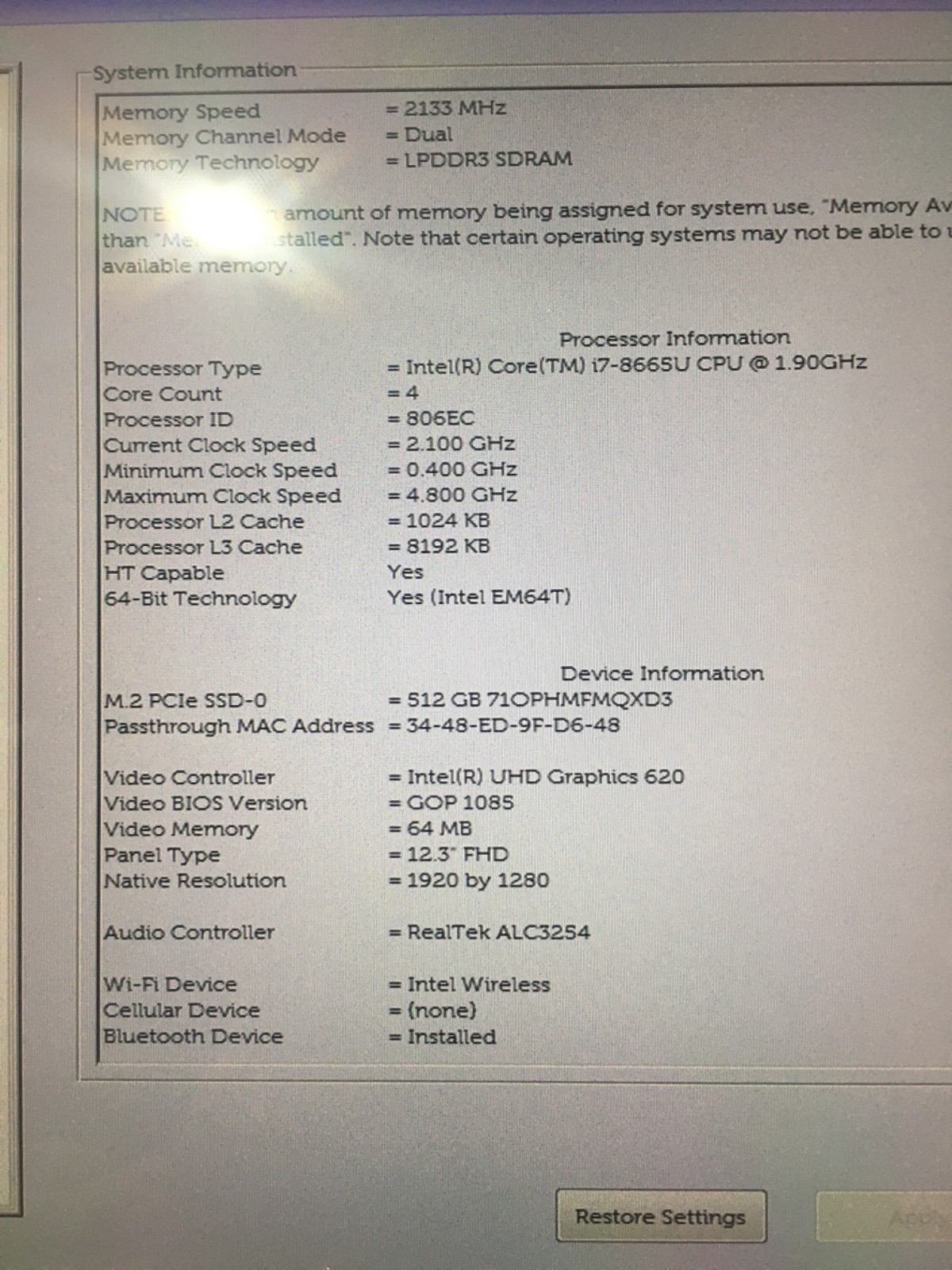 @PCD Dell Latitude 7200 2 in 1 i7-8665U 16GB RAM 512GB SSD WIN 11P