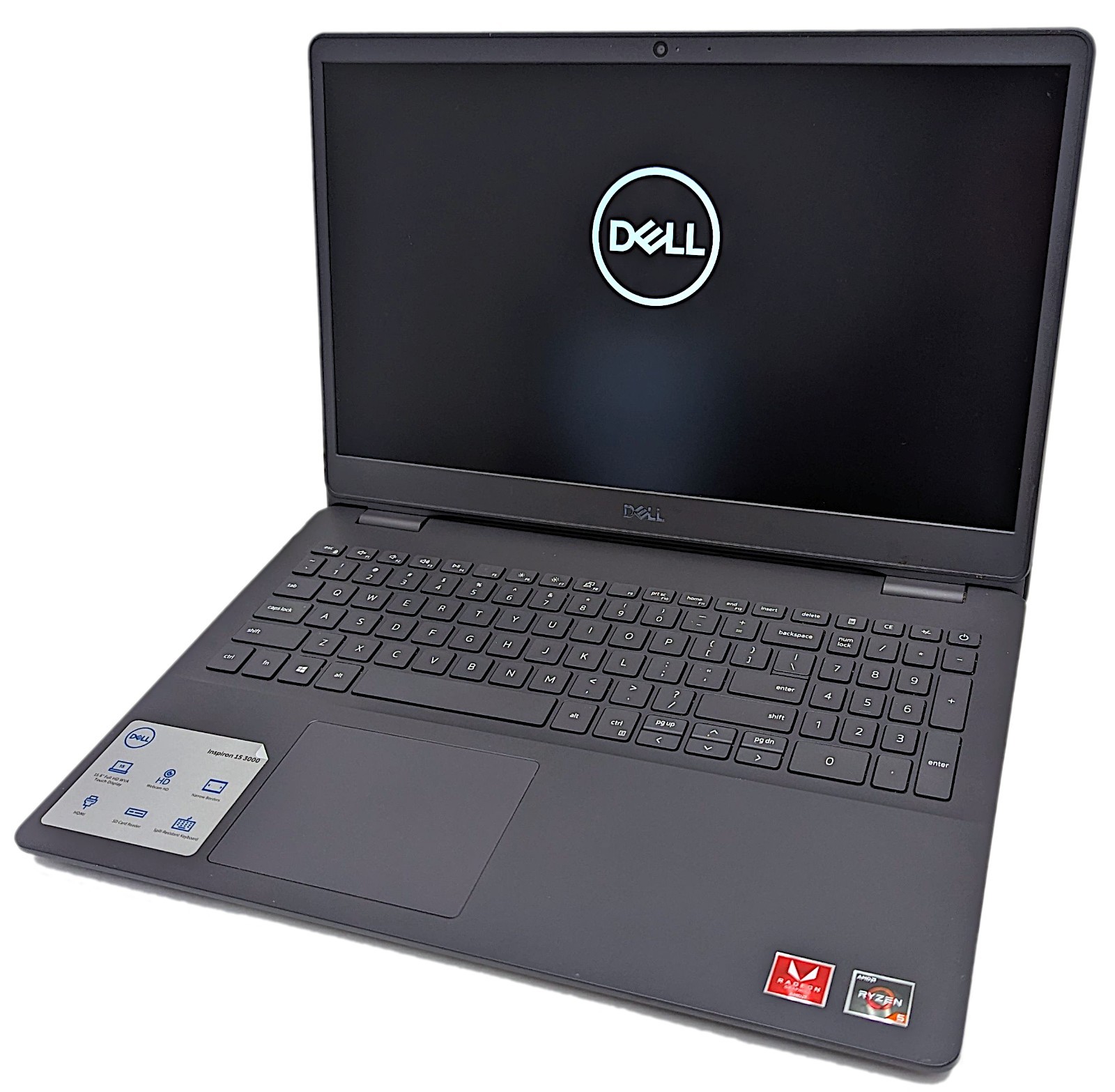 Incomplete Dell Inspiron 3505 15.6″ Touch Laptop Ryzen 5 3405 2.10GHz 12GB RAM