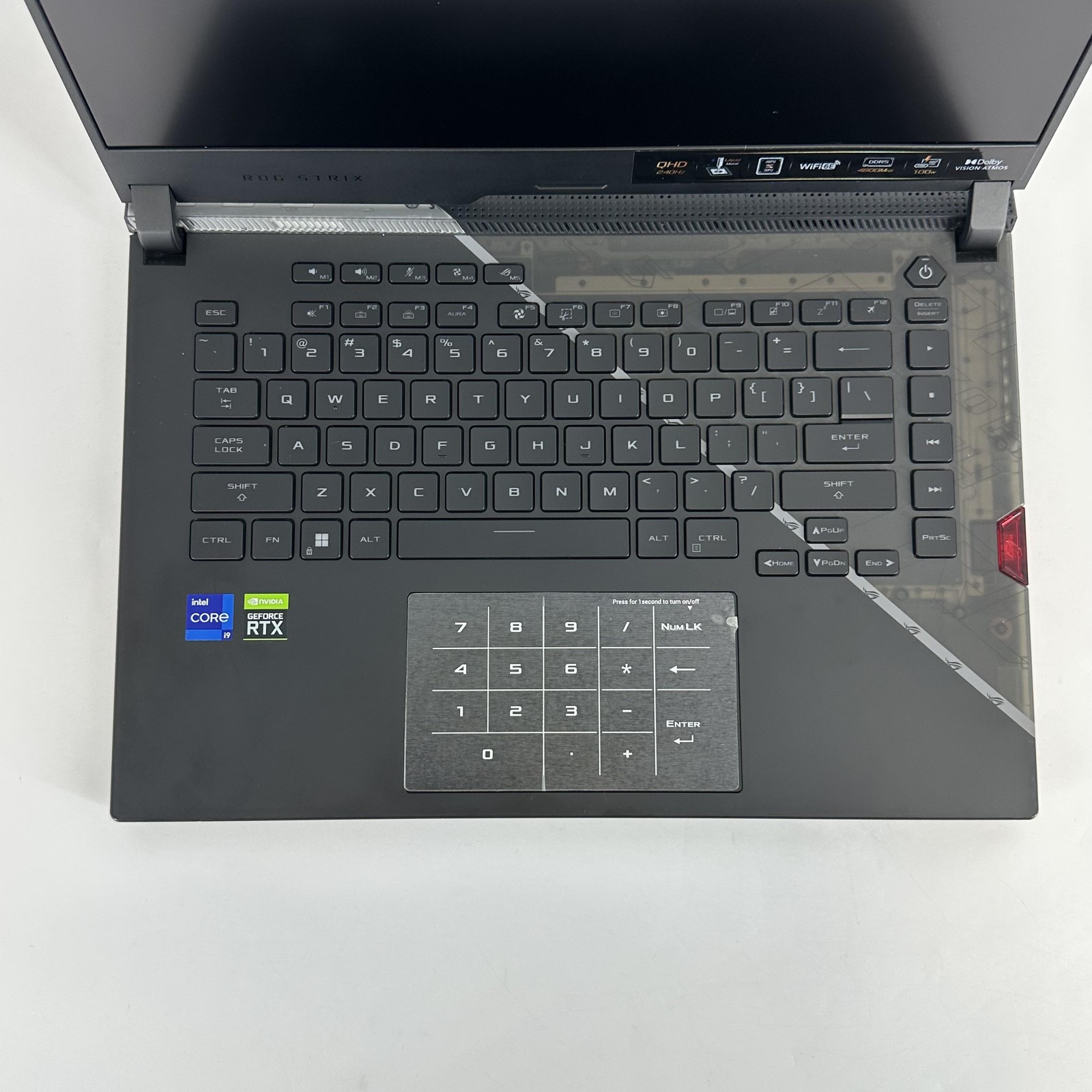 Asus ROG Strix Scar 15 G533 240Hz 2K 2.5 GHz i9-12900H 32GB 1TB SSD RTX 3070 Ti