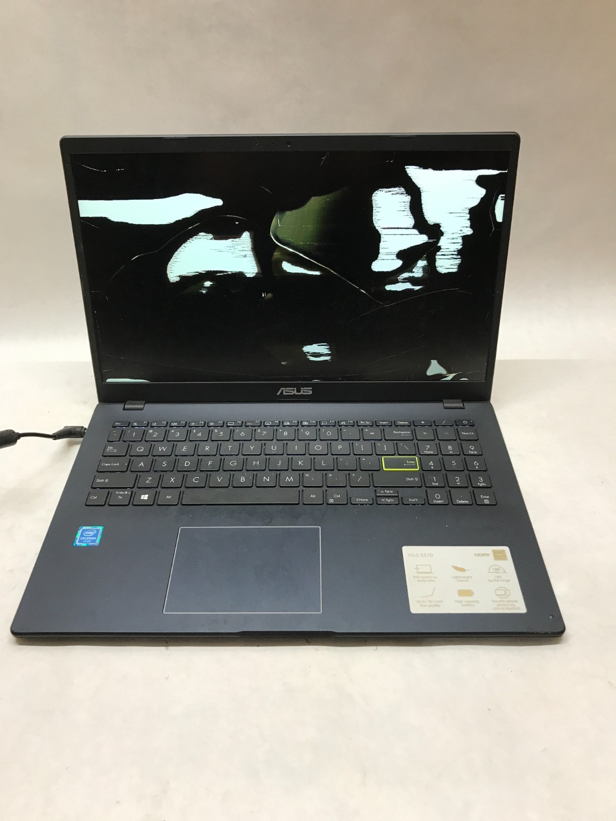 Asus L510MA-WS05 15″ Laptop Intel Celeron 4GB RAM NO HDD/OS For Parts Cracked DW