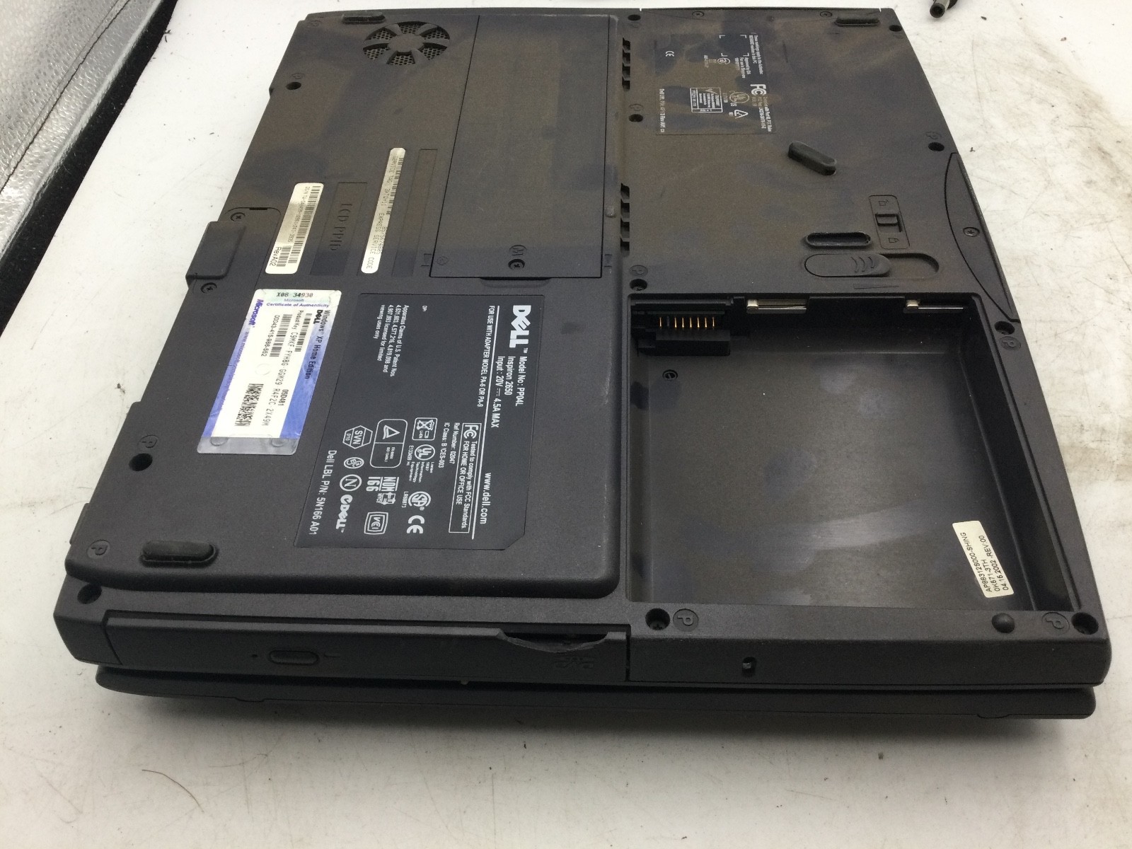 DELL INSPIRON 2650 – BOOTS TO BIOS – INTEL PENTIUM 4M – 256MB RAM – READ DESC-BB