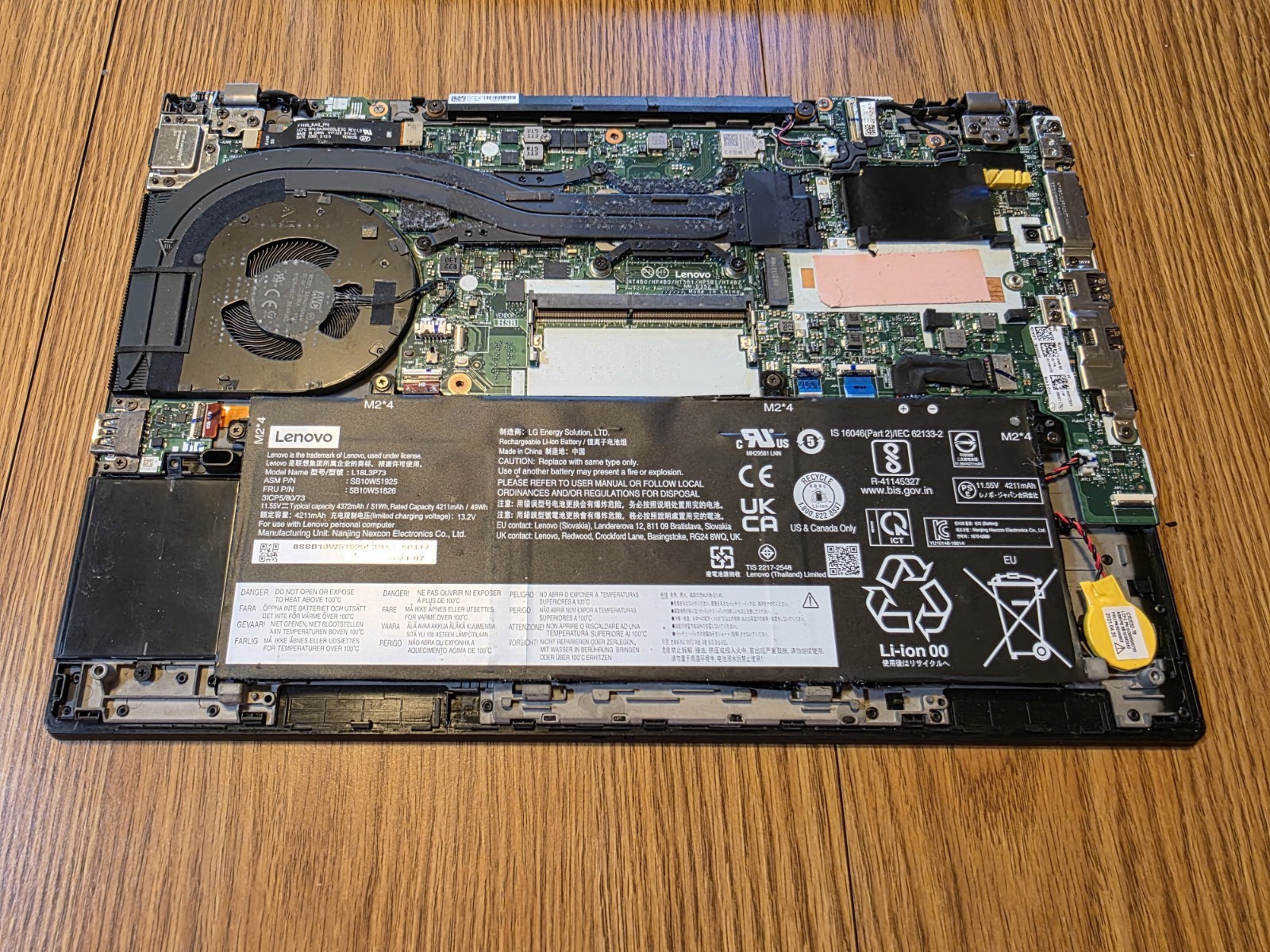 (READ DESC) Lenovo Thinkpad P14s Gen 2 10th Gen i5 8GB RAM No SSD No Charger
