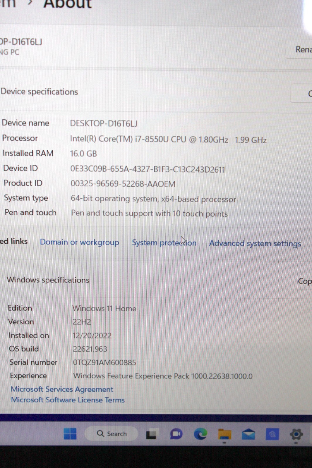 Samsung Notebook 9 Pro 940X5NE Intel Core i7 8550U / 1.8 GHz – 256SSD-16GB Ram