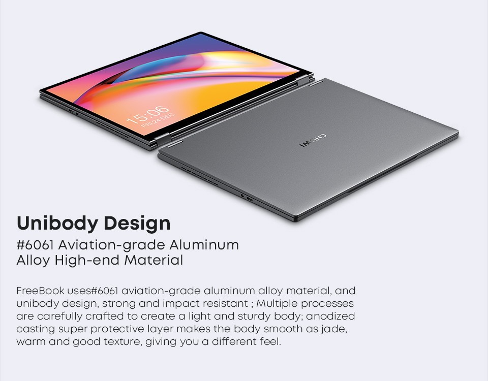 CHUWI FreeBook 13.5″ 2-in-1 Laptop Intel i3-1215U 6C/8T 12GB+512GB Win 11 PC