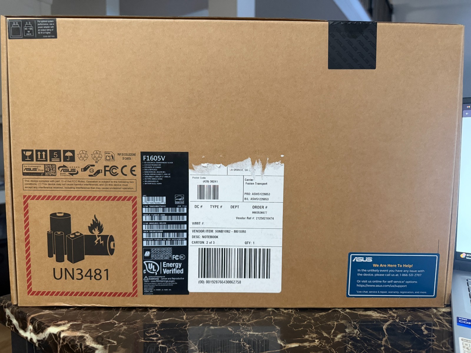 ASUS VivoBook Pro 16X 16” (1TB SSD Intel Core i9-13980HX 2.2GHz 16GB RAM)…