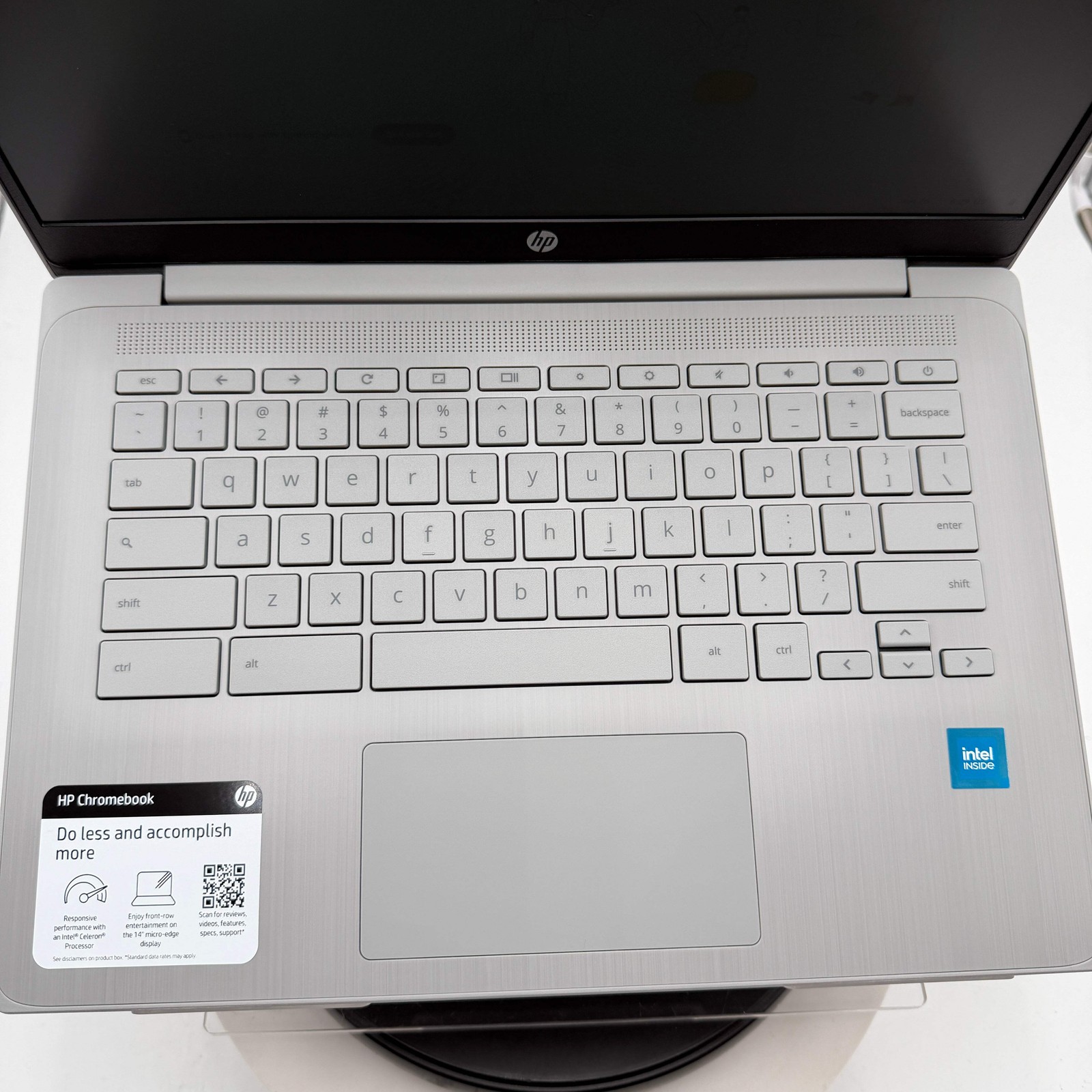 HP Chromebook 14a-1013dx 14-inch Laptop 4GB RAM 64GB Silver New Open Box