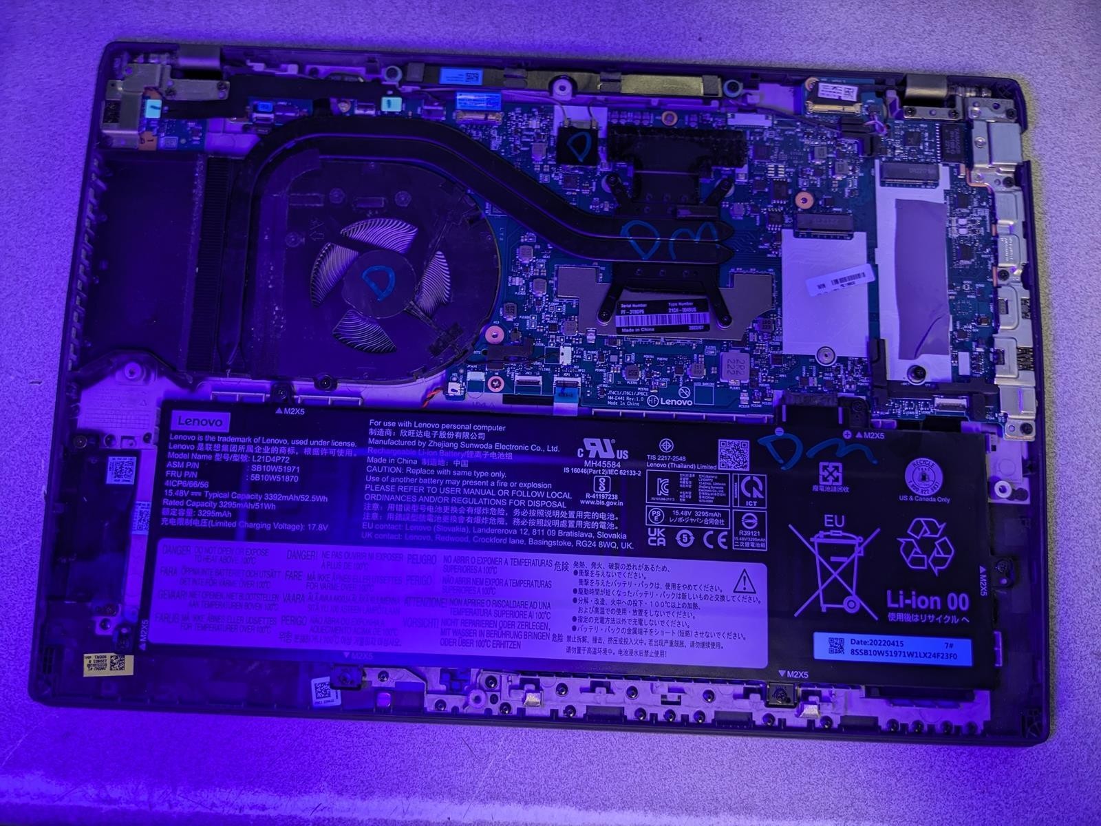 LENOVO THINKPAD T16 GEN 1 RYZEN 5 6650U @ 2.90 GHz, 16GB RAM, NO HDD/OS