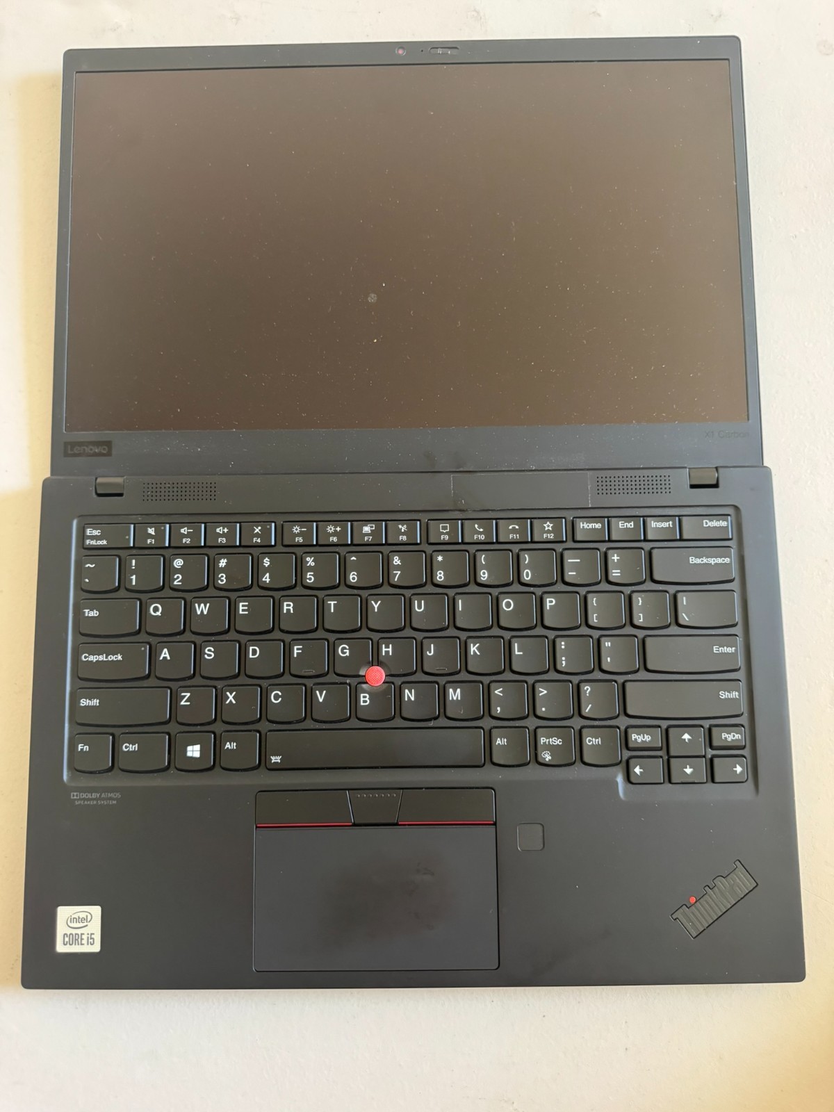Lenovo ThinkPad X1 Carbon Gen 8 Laptop Intel Core i5-10210U 8GB RAM – No SSD