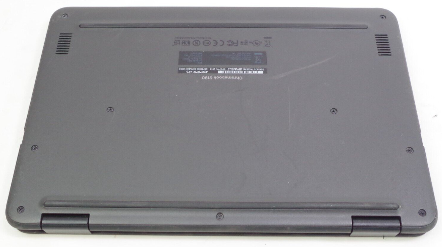 Dell Chromebook 5190 Laptop 11.6 for PARTS POWER ISSUE