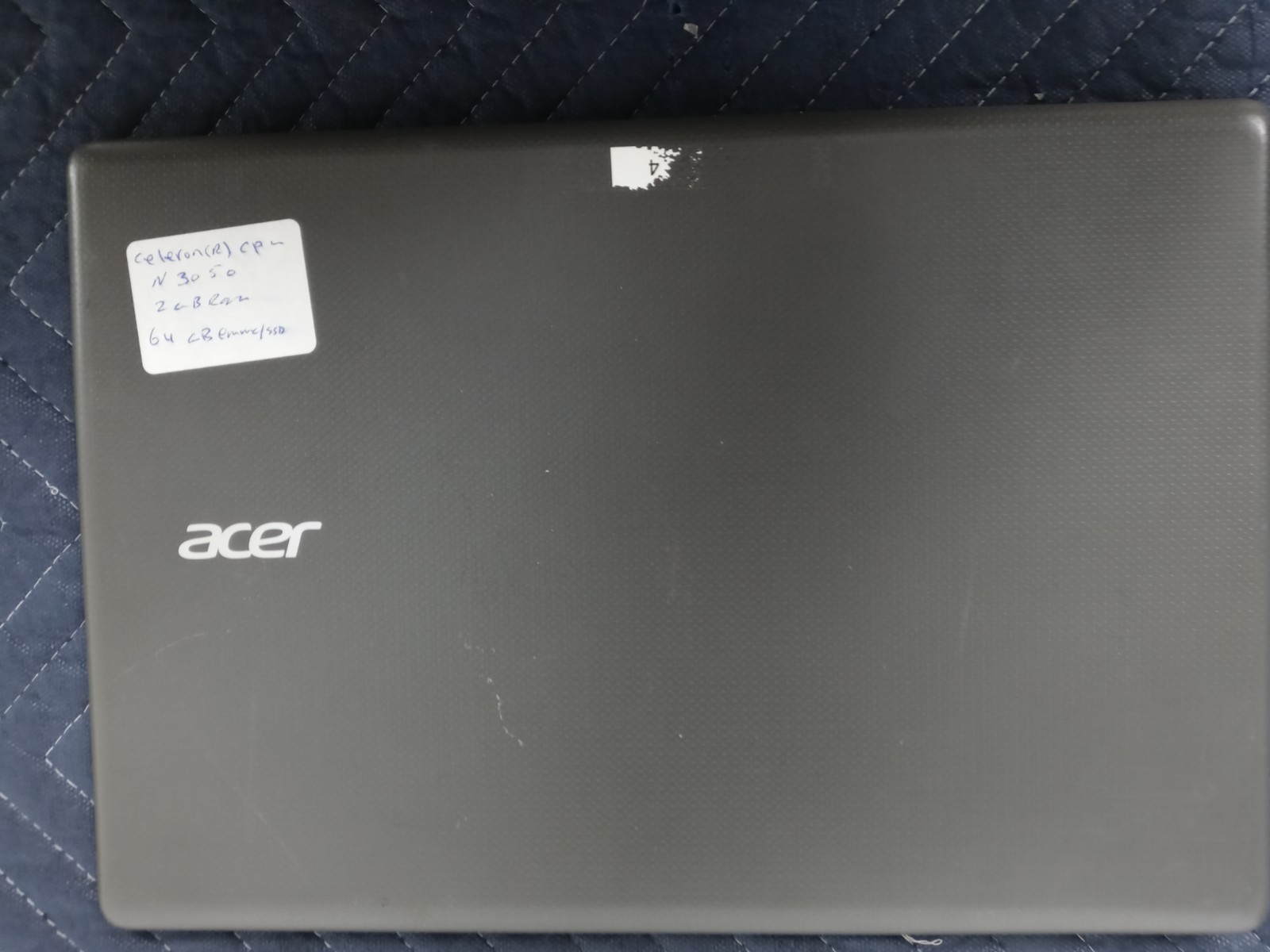 Acer Aspire One Cloudbook 14″ AO1-431M-C49H 2GB RAM 64GB Celeron N3050 1.6ghz