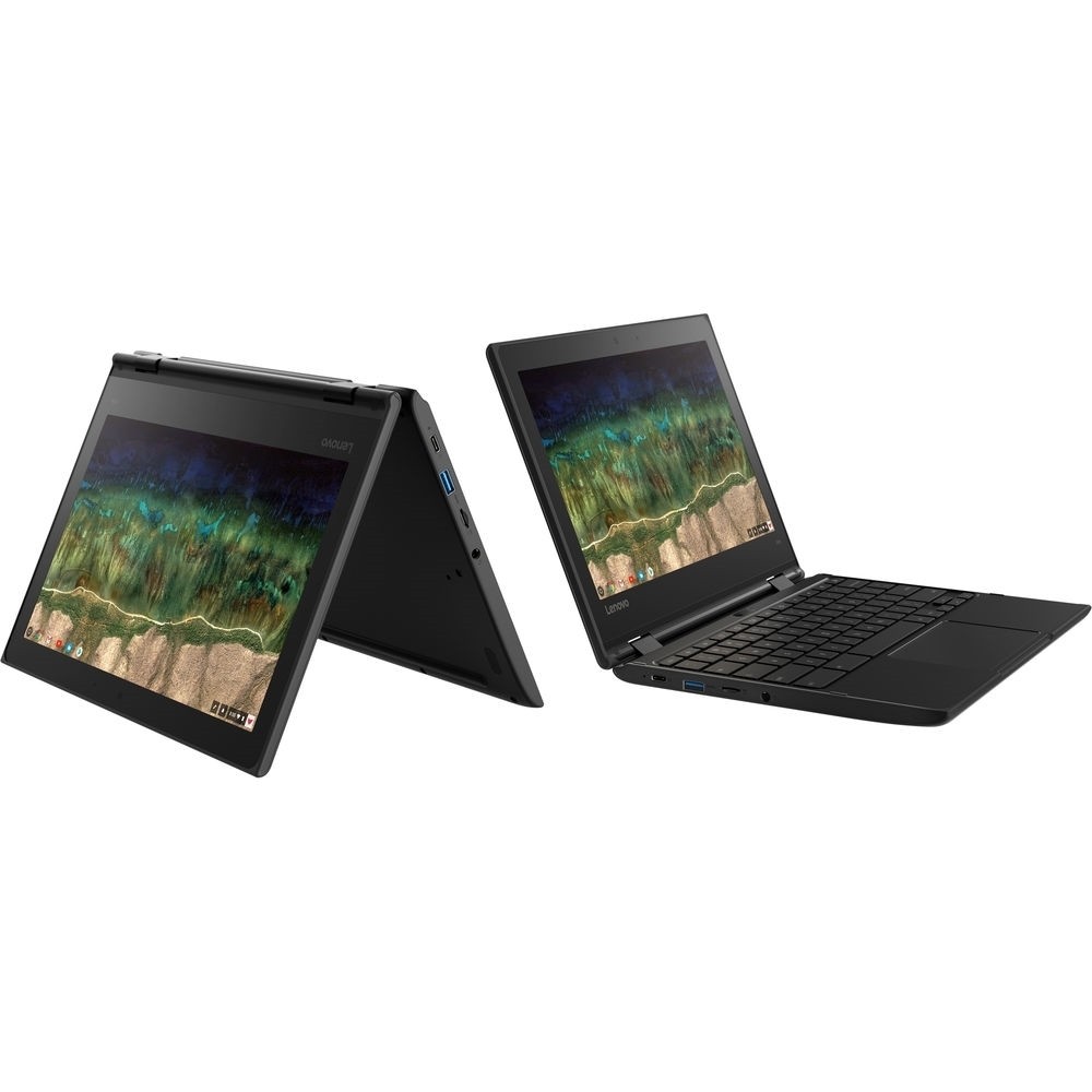 Lenovo Chromebook 500e 2nd Gen 11.6″ 32GB N4100 ChromeOS, Black
