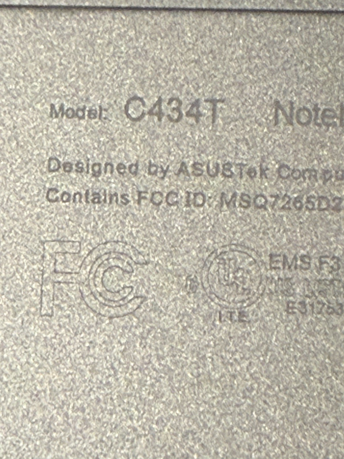 ASUS Chromebook (C434T)