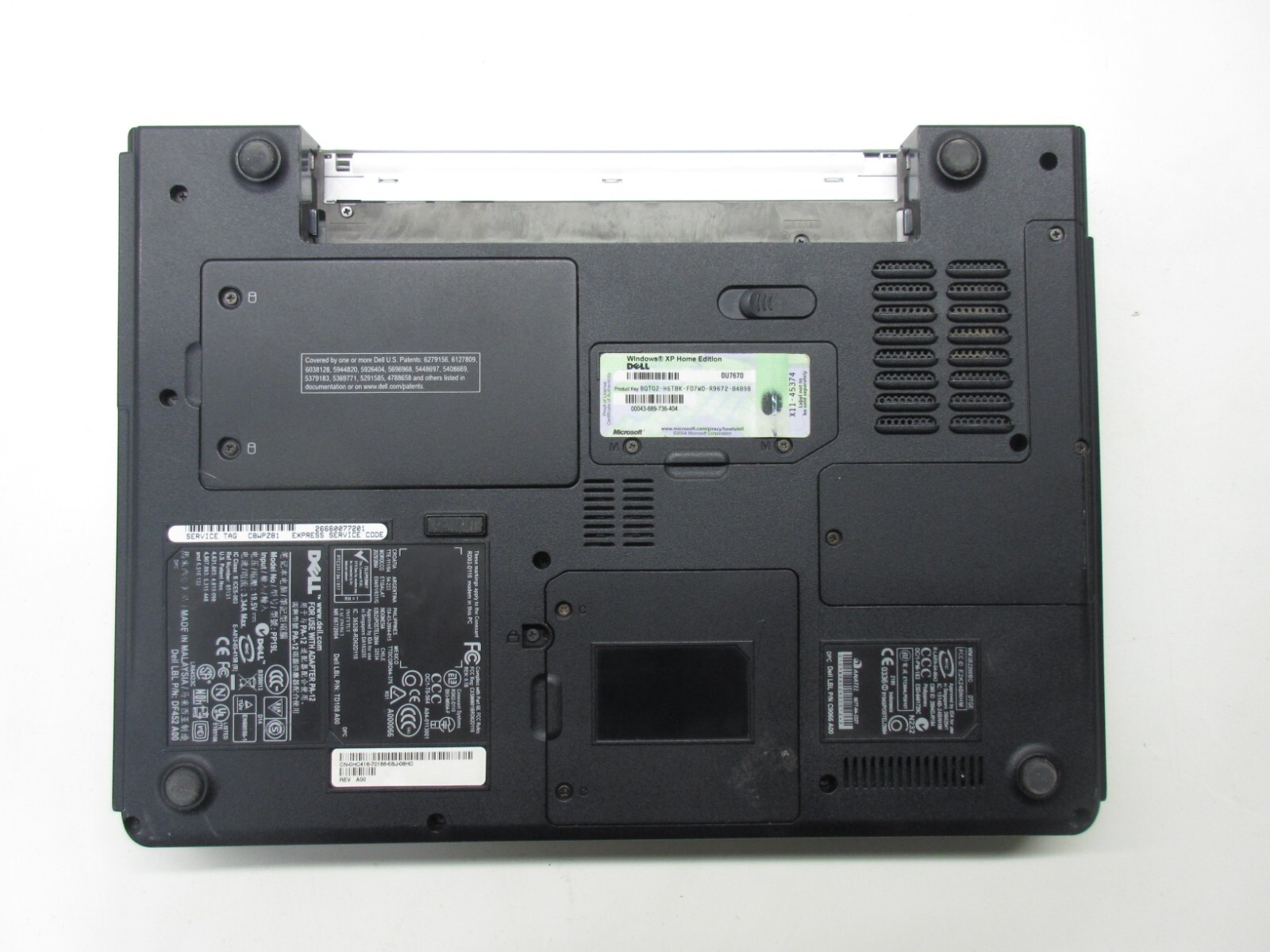 Dell XPS M140 Laptop Intel Pentium M 1.8GHz 768MB Ram No HDD or Battery