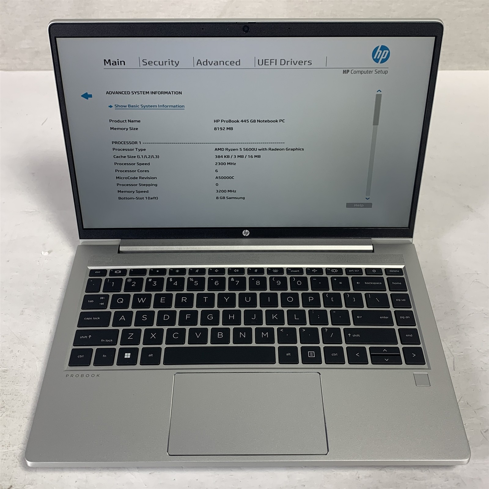 HP ProBook 445 G8 14″ Laptop Ryzen 5 5600U 2.3GHz 8GB – NO DRIVE