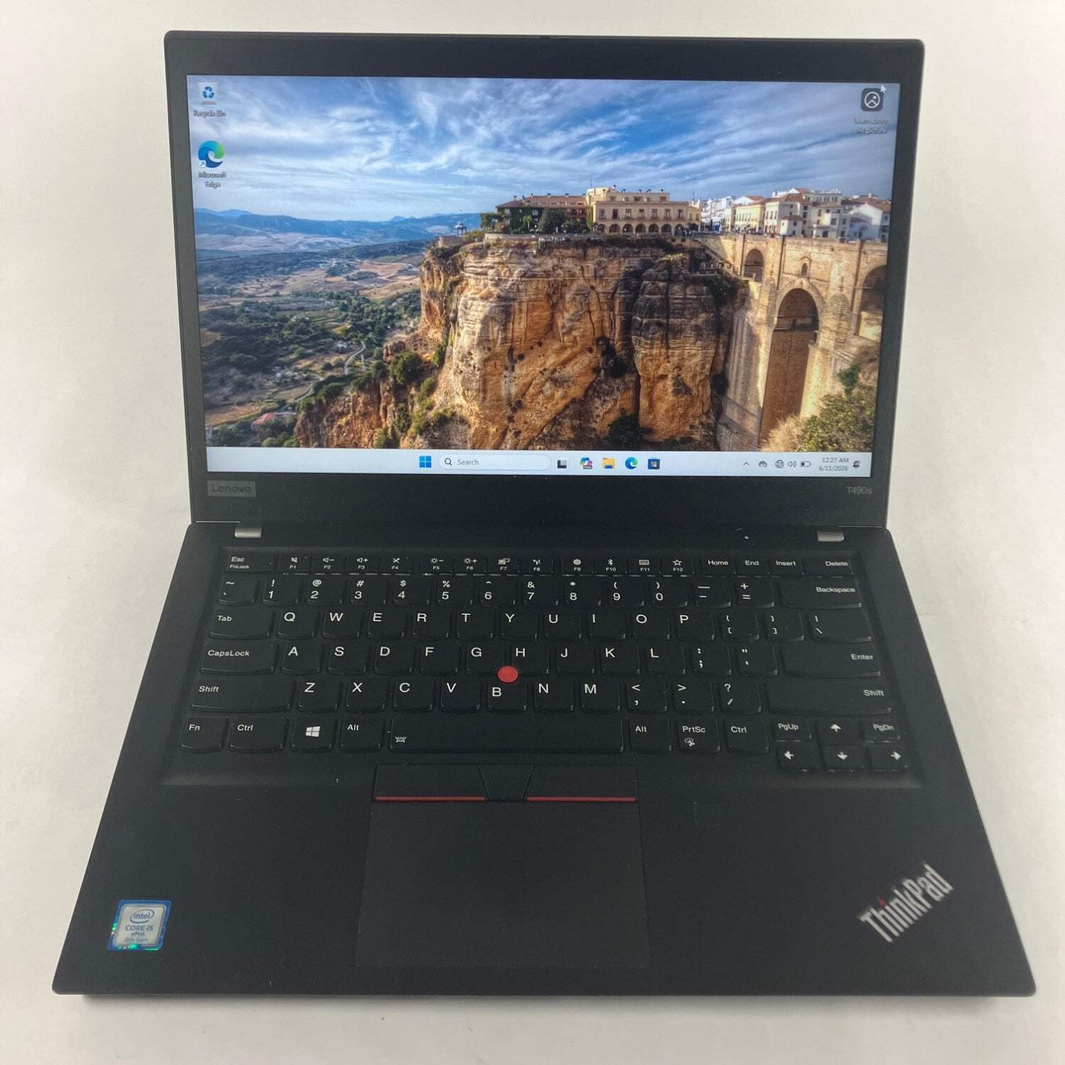 Lenovo ThinkPad T490s 14″ Core i5-8265U 1.6GHz 8GB RAM 500GB SSD WIN 11