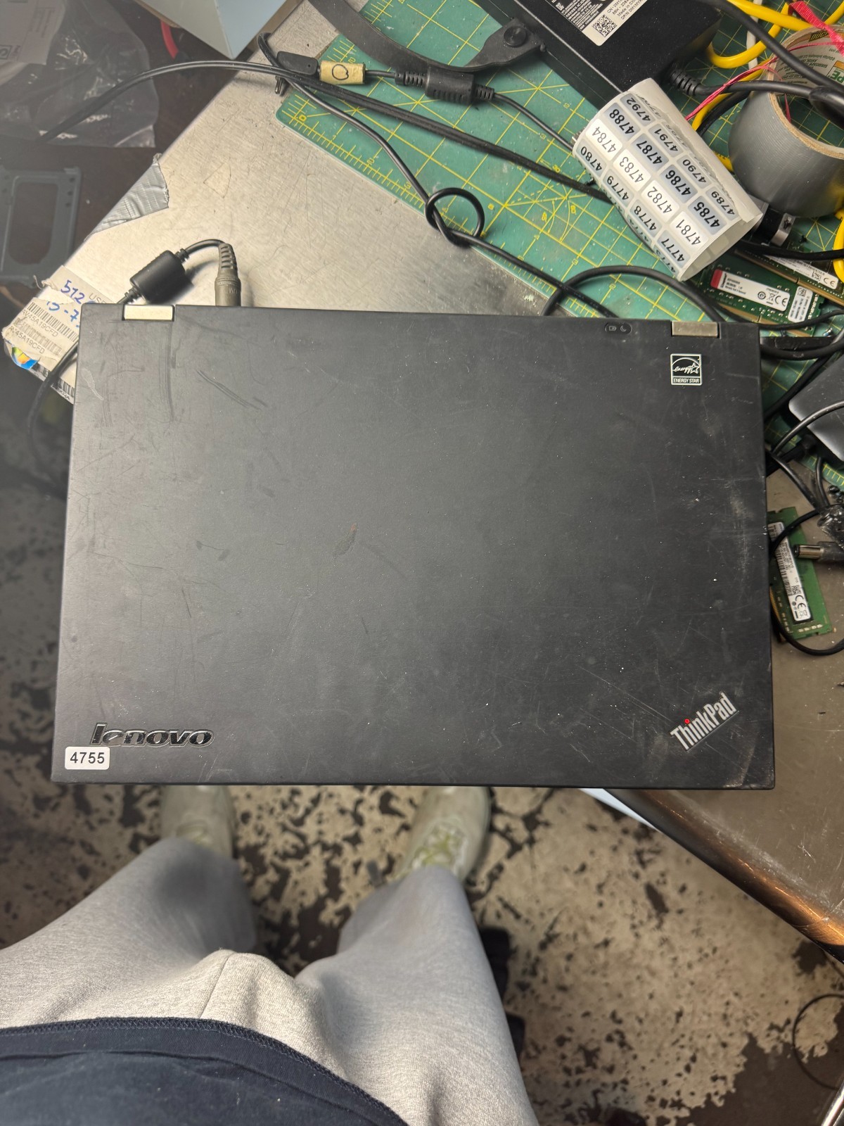 Lenovo ThinkPad T430 Intel Core i5 Laptop for Parts/Repair #4755