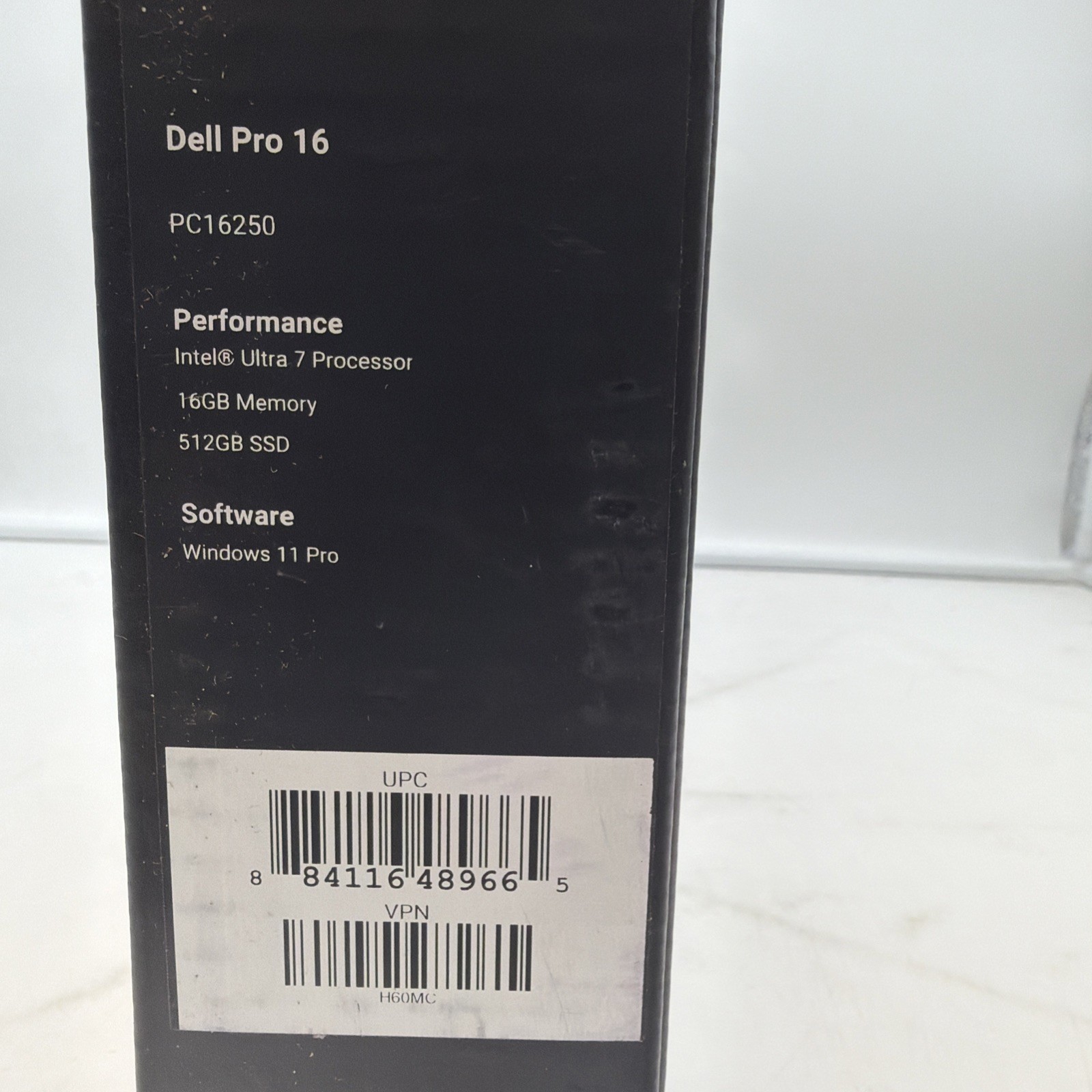Dell Pro 16 PC16250 16″ Notebook – Intel Core Ultra 7 255U – 16 GB – 512 GB SSD