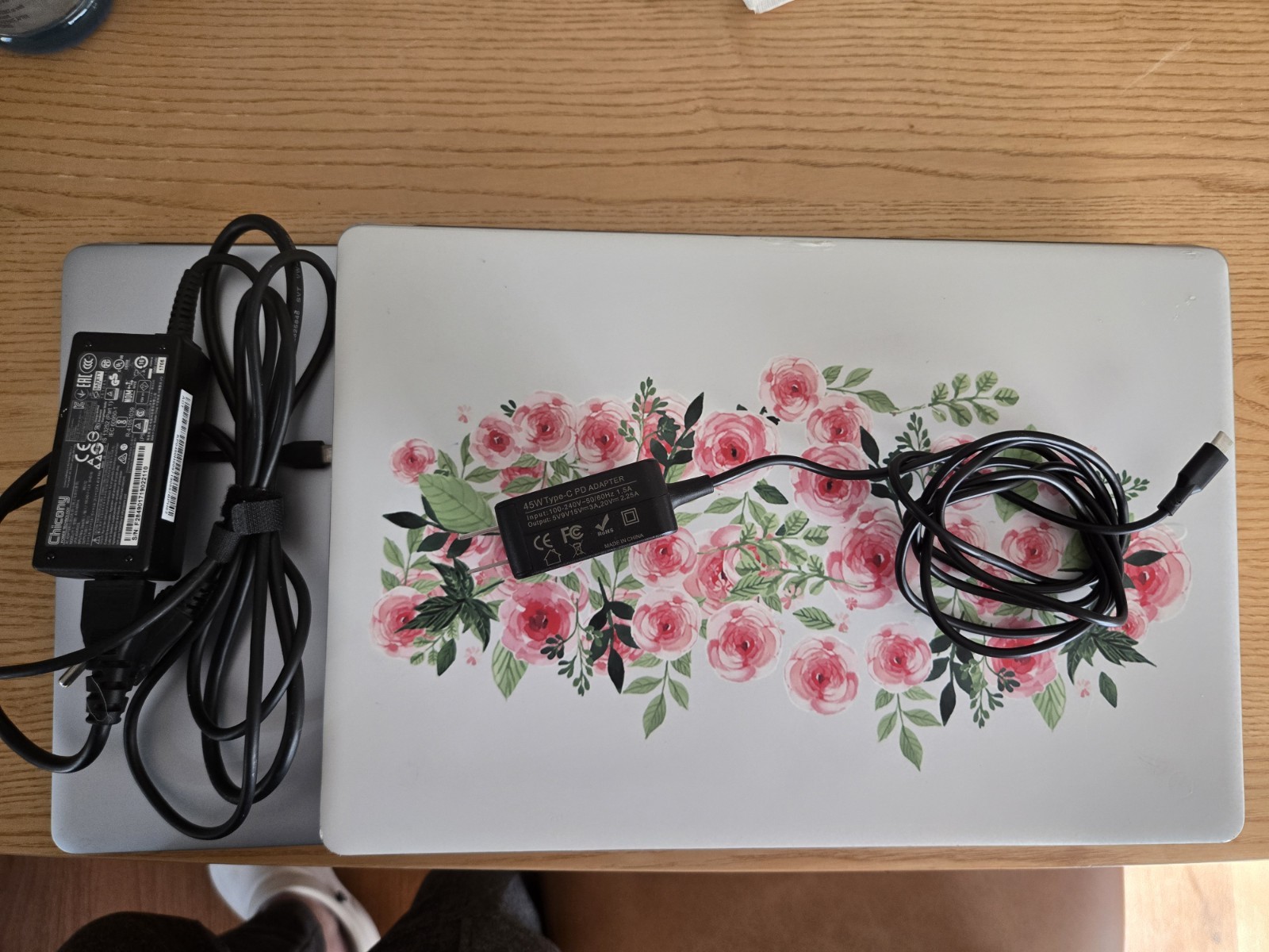 Two Acer Chromebooks 15 CB515-1HT-P39B, Intel CPU, 4 GB RAM, 32 GB Flash, 15.6″