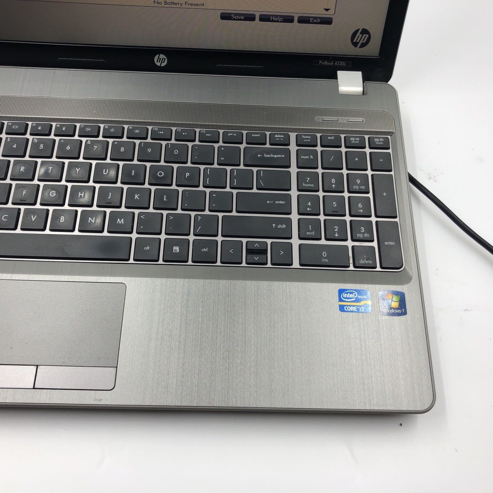 HP Probook 4530s Laptop i3-2350M 2.5GHZ 4GB NO HDD/OS/Battery Bad GPU/Board PART