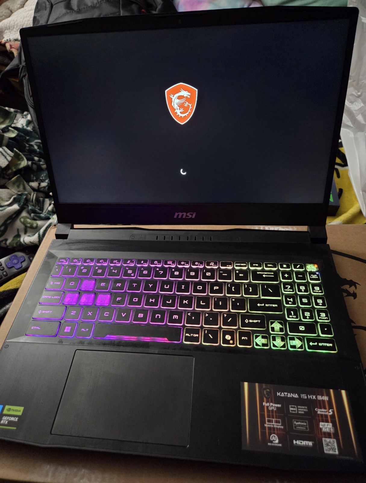 MSI Katana 15 HX Laptop
