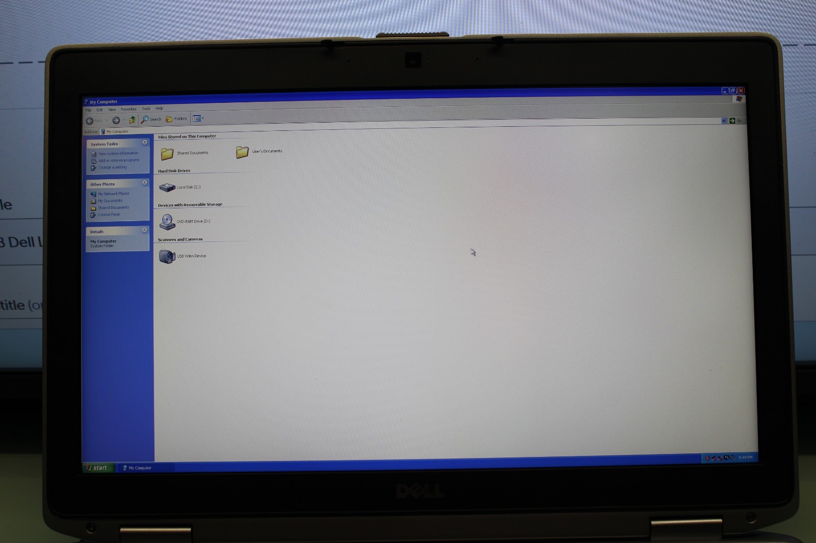 #43 Dell Latitude E6520 15.6″ Laptop Intel Core i5 4GB RAM 320GB HDD Windows XP