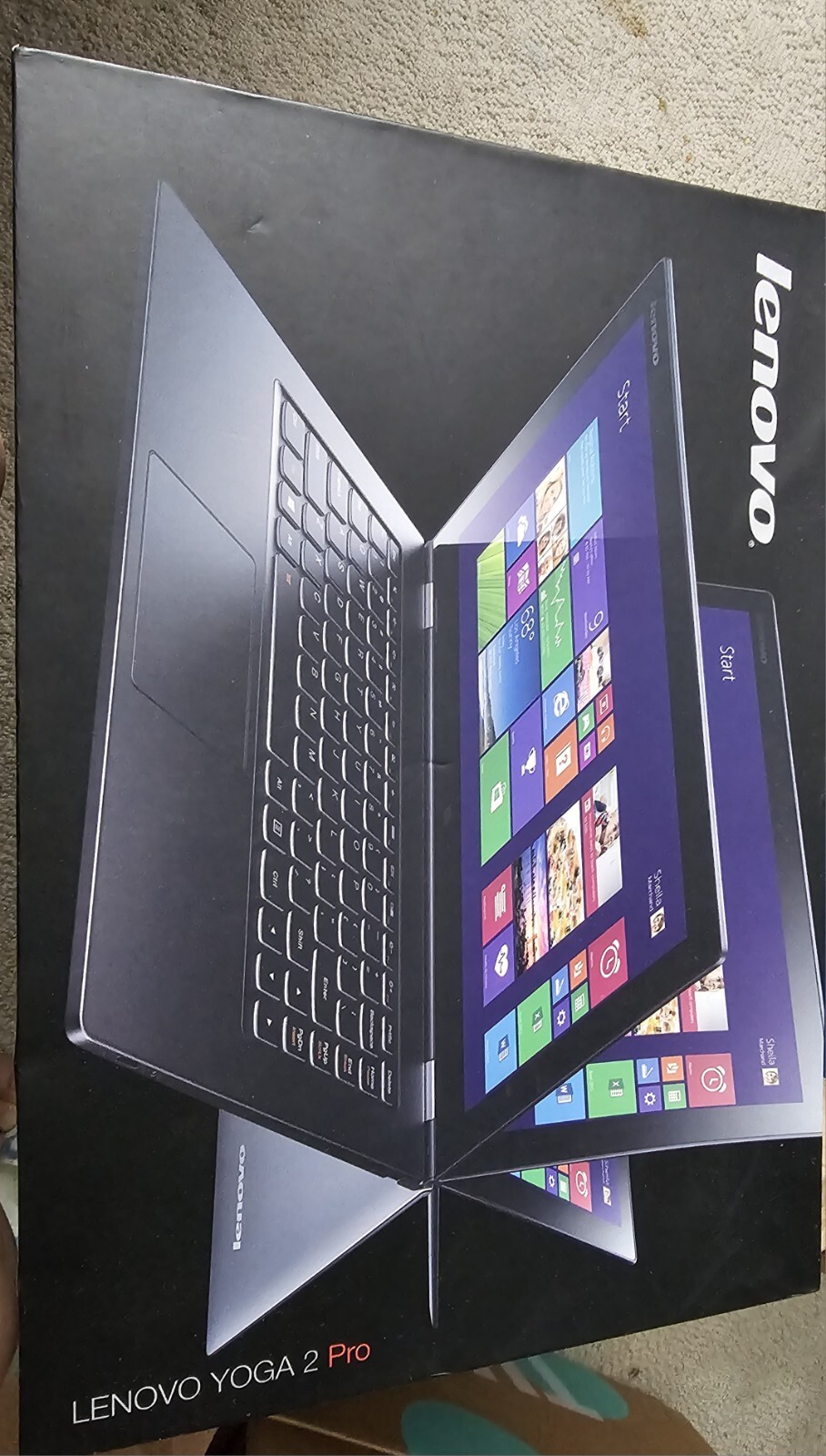 Lenovo Yoga 2 Pro 13.3″ QHD+ Touch Laptop i7-4510U 2.00GHz 8GB RAM GREAT CNDTION