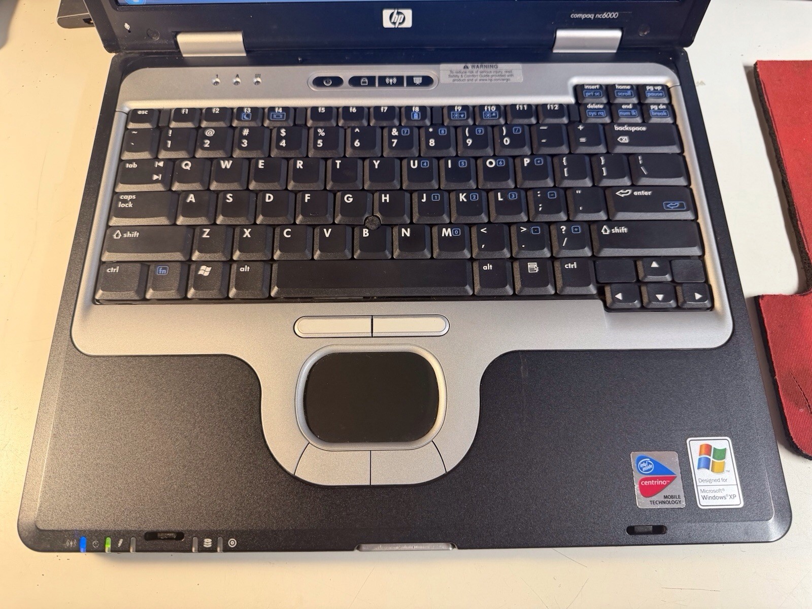 Vintage HP Compaq NC 6000 Business Laptop WinVista Buss #001