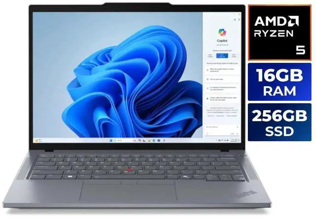 Lenovo ThinkPad T14 Gen 5 14.0 in Ryzen 5 8540U AMD Radeon 740M 16GB RAM 256GB