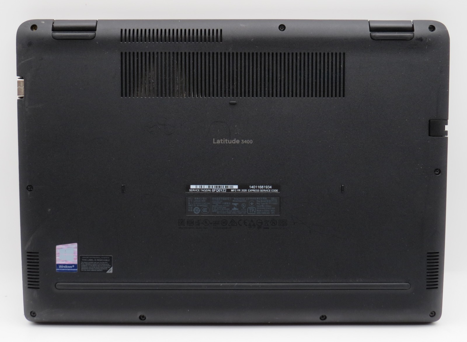 Dell Latitude 3400 | i5-8265U @ 1.6GHz | 8GB DDR4 | 14″ | No OS/HD/AC *PARTS*