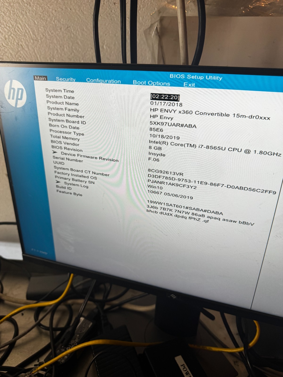 HP 15-db0xxx Core i7-8565U, 8GB RAM Laptop for Repair #6439
