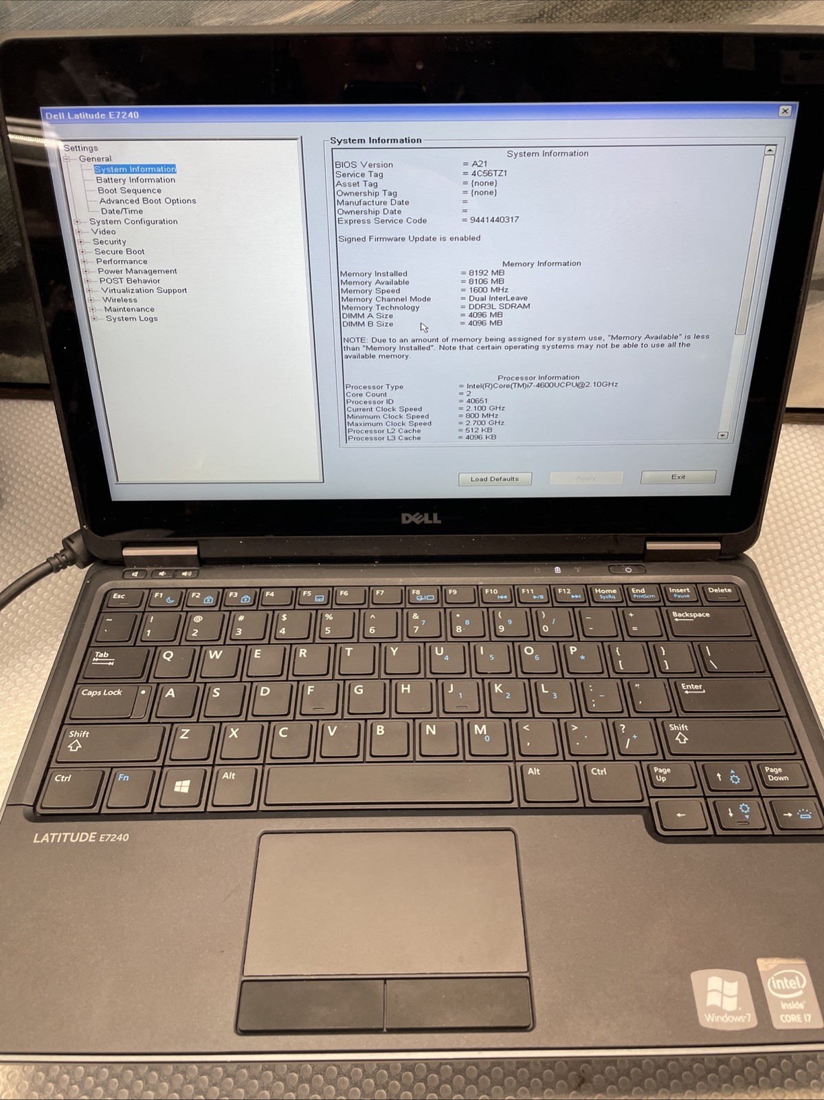 Lot Of 2x Dell Latitude E7240e 7270 12.5″ Core i7-4600U 2.10GHz, 8GB RAM,