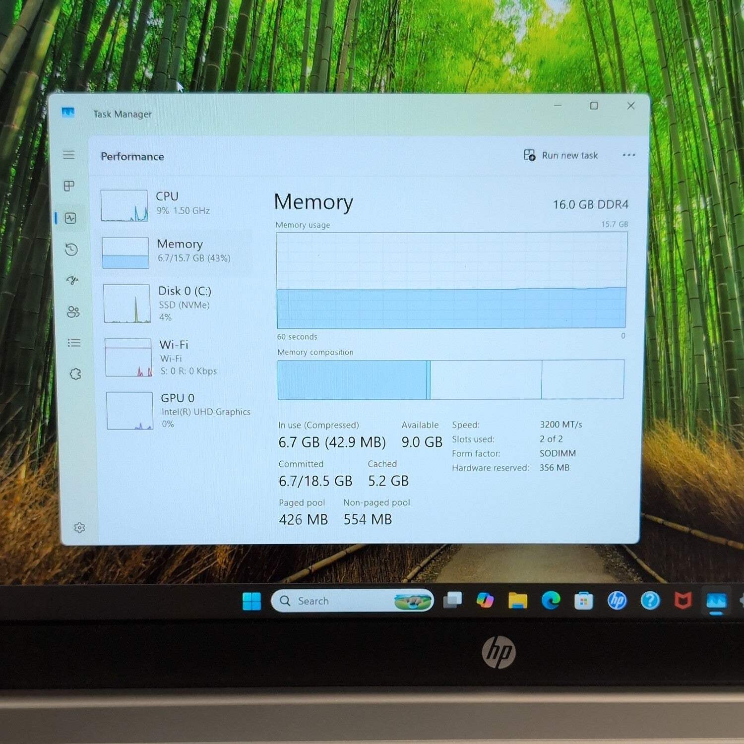 HP Laptop 15-FD0XXX 15.6″ i3-1315U 1.2GHz 16GB RAM 256GB SSD