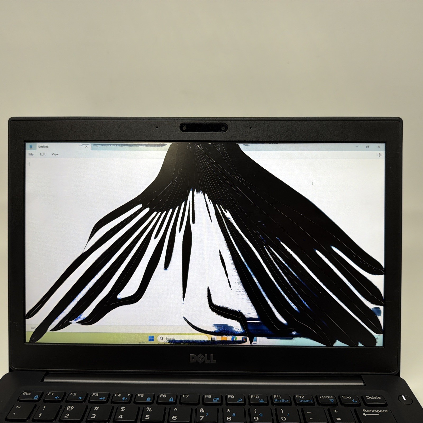 Dell Latitude 7280 Intel i5-6300U @ 2.40GHz 128GB SSD 8GB Laptop -Cracked Screen