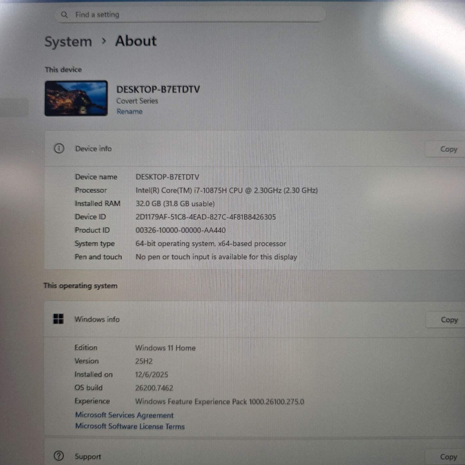 Eluktronics Max-17 G1 17.3″ i7-10875H 2.3GHz 32GB RAM 4TB SSD GeForce RTX 2080 S