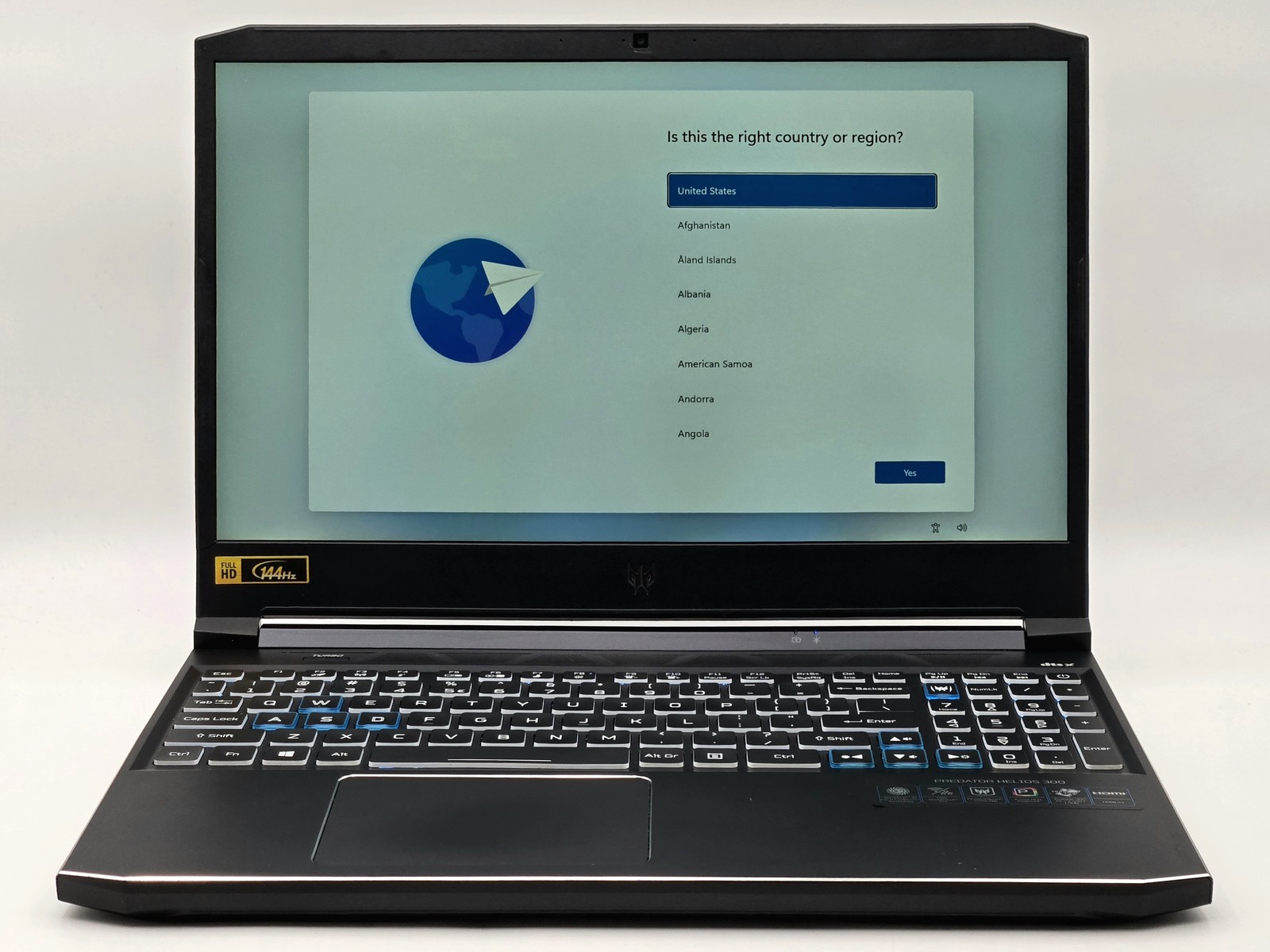 Acer Predator Helios 300 15.6″ 144Hz i7-11800H RTX 3050 Ti 16GB 512GB SSD