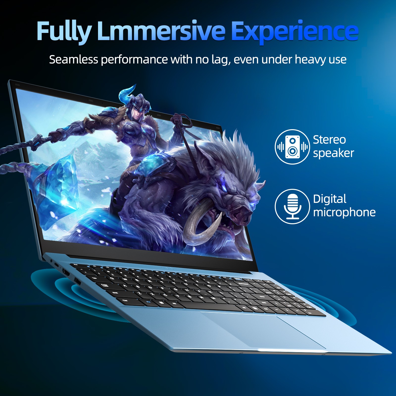 2026 SGIN Portable Laptop 15.6″ Intel Celeron 4GB RAM 128GB SSD Windows 11 HDMI