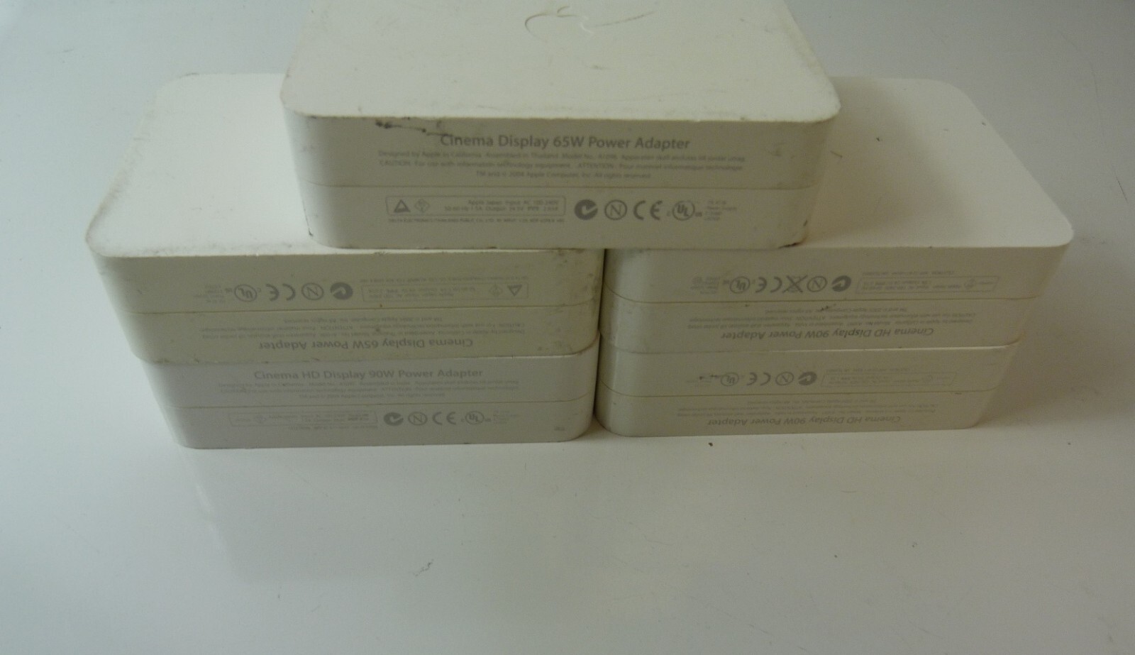 LOT OF 5 Apple AC Power Supply A1097 90W For HD Cinema HD Display