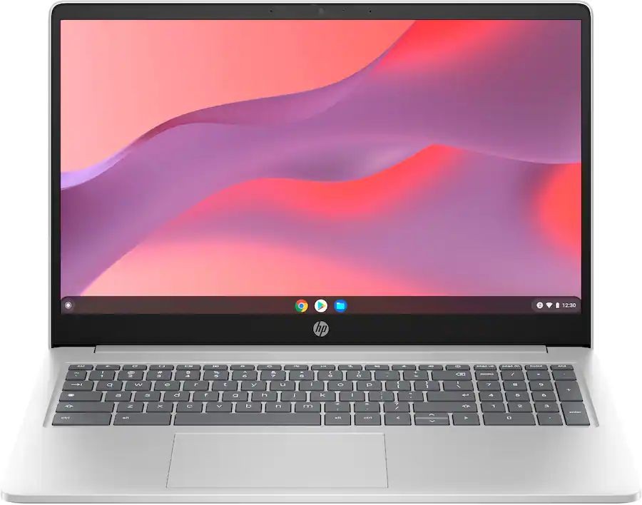 HP 15a Chromebook 15.6″ HD Intel N200 3.7GHz 8GB RAM 64GB eMMC Chrome OS