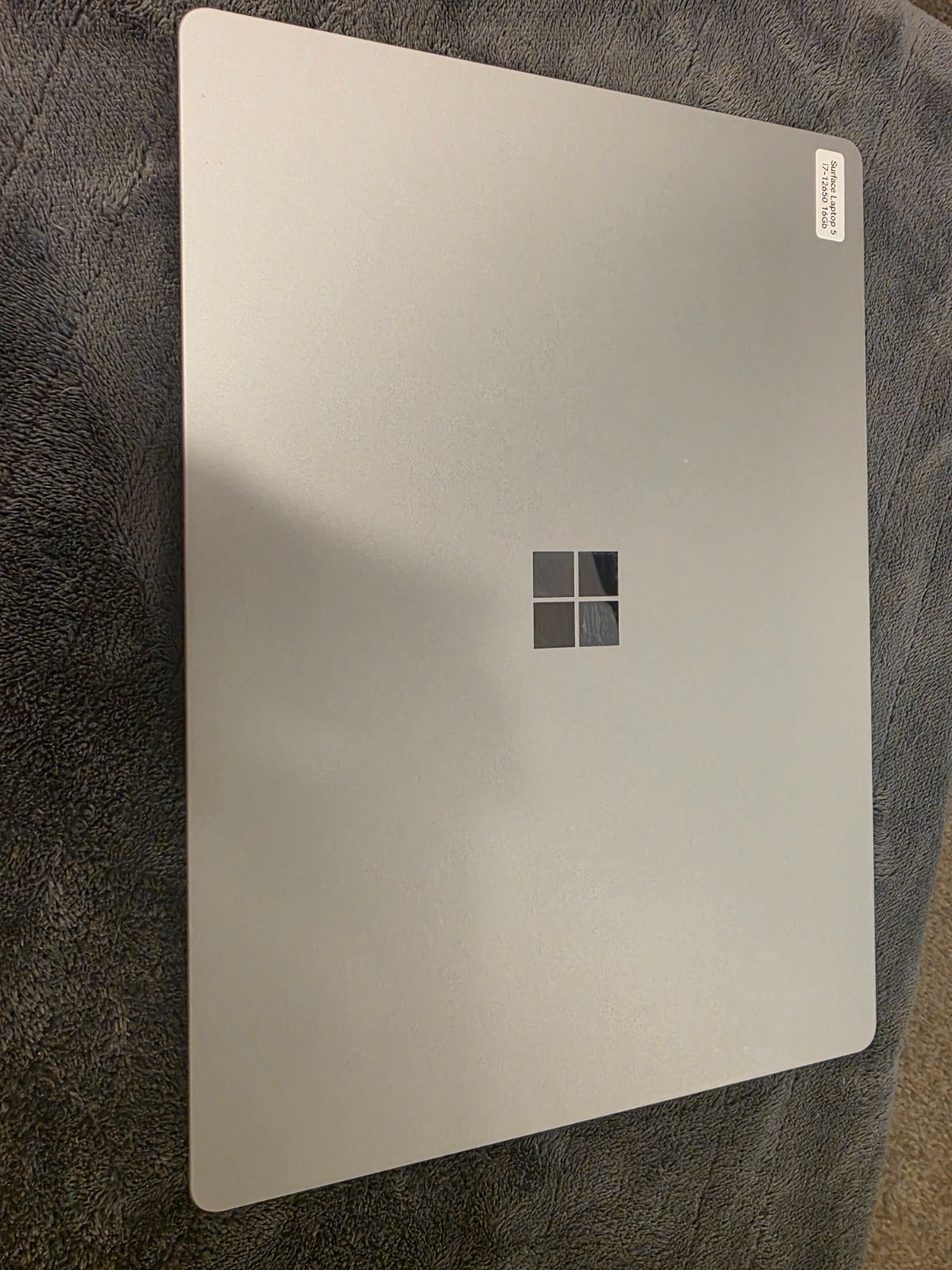 Surface Laptop 5 13.5” Intel Core i7-1265U 16GB RAM 512GB SSD w/ Mag Charger