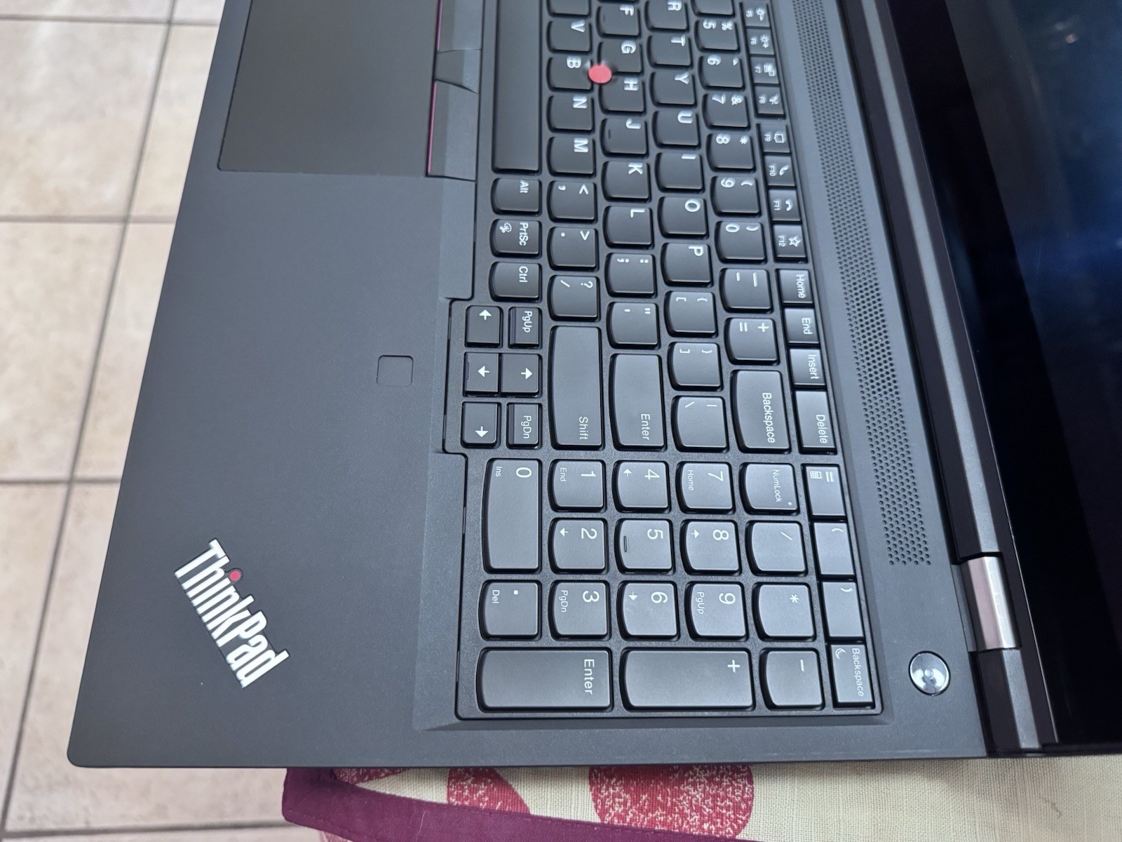 Lenovo ThinkPad P15 Gen 1 Xeon W-10855 RTX 5000 4K OLED Touch 32GB MEM 512GB SSD